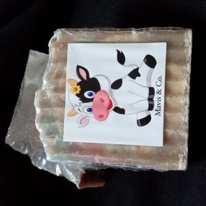 Cologne scent cow milk soap